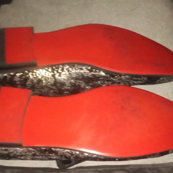 Moreti red bottom suede loafers - Picture 2 of 4